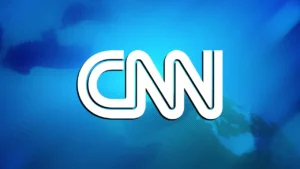 Logo of CNN News Live Stream, displaying the CNN logo with a 'Live Stream' label, indicating real-time news coverage from CNN.